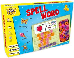 BARODA TOYS NX Kids Spell & Learn Game 3 year Educational Word & Letter Recognition Game
