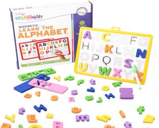 FIRSTCRY INTELLISKILLS Magnetic Learn the Alphabet - Multicolor