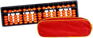 GR Trend Abacus math learning Kit for kids Red With Pouch