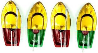 Planetworld Set of 4 Water PopPop Put Put Steam Boat Toys (Multicolor)
