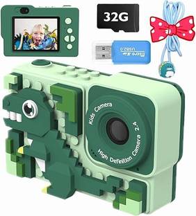 Bestie Toys Kids Camera for Boys Girls Age 3-12 with DIY Dinosaur Puzzle, 1080P Toddler Came