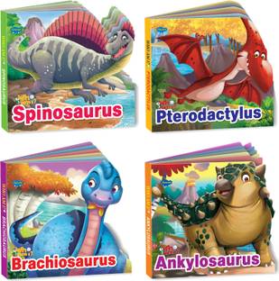 GO WOO Set Of 4 Who Am I Story Books | Board Book