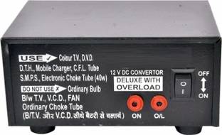 GoodsBazaar 500 VA 12v 100W DC to AC Converter/Inverter for DC / Battery To AC 220 Volt Solar Compatible Modified Sine Wave Inverter