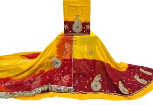 Man Fashion Embroidered Semi Stitched Rajasthani Poshak