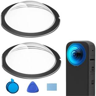 PULUZ Lens Guards Protector for Insta 360 One X3 HD Protective Shell Case  Lens Cap