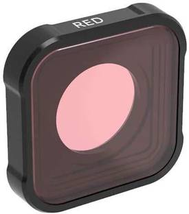 Action Pro Underwater Diving Red Filter Compatible with GoPro Hero 9 Black (Directly Replace The Standard Protective Lens On Your Camera)  Lens Cap