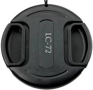 DIGICLAMBO LC 72mm Snap on Lens Cap for all DSLR camera lens having 72 filter thread only.  Lens Cap