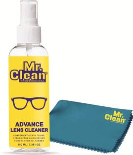 MCP Lens Cleaner 100ml(Pack of 1) with 1 Microfiber Cloth for Eyeglasses, Sunglasses  Lens Cleaner