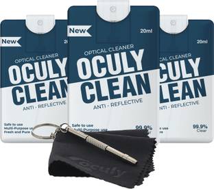 Oculy Spray Spectacle & Camera Lens Cleaner with Japanese Microfiber Cloth Screwdriver  Lens Cleaner