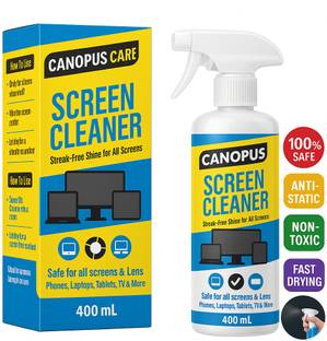 canopus care TV & Laptop Screen Cleaner Cleaning Spray for Display, Mobile & flat Screen  Lens Cleaner