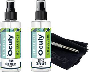 Oculy spray Spectacle Lens Cleaner with Japanese Microfiber Cloth & Mini Screwdriver  Lens Cleaner