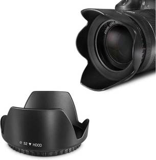 SUPERNIC 52mm Tulip Flower Lens Hood for Nikon D3300 D3200 D3100 D5500 D5300 D5200  Lens Hood