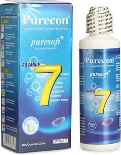 Purecon Puresoft All in one multipurpose contact lenses cleaning solution