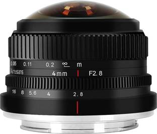 7Artisans 4mm F2.8 Fisheye Ultra Wide Angle  Manual Focus Prime  Compatible M4/3 Mount Mirrorless Cameras for Panasonic GH3 GH4 GF1 GM1 GM5 for Olympus E-M1 E-M5 E-M10 Wide-angle Prime  Lens