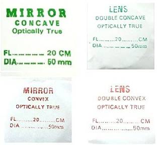 SBT Double Convex and Concave  with Convex and Concave Mirror - Set of 4 - Dia: 50mm - Focal Length: 20cm Macro Zoom  Lens
