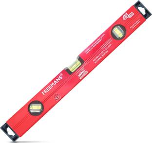 FREEMANS BSM345 Box Section Aluminum Spirit Level with Magnetic Engineer's Precision Level