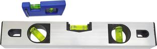 Inditrust new Mini Spirit Level 4inch and other Spirit Level 12inch (Pack of 2pc) Magnetic Carpenter's Level