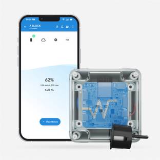 Waltr Smart Water Tank Level Indicator - IoT Water Level Sensor Waltr | Smart Wireless | Monitor anywhere around the world Non-magnetic Electronic Level