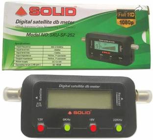 solid db meter SF 252 Digital Signal Finder Full HD Digital Satellite dB Meter Dish Antenna Gain Meter Non-magnetic Electronic Level