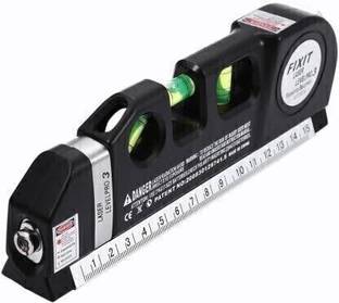SYGA LevelPro3 Binoax Multipurpose Level Laser Horizon Vertical Measure Tape Aligner Bubbles Ruler Non-magnetic Line Level