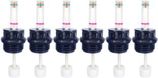 Divinext Home Inverter Battery Vent Plugs Floater Set Water Level Indicator Din Float Cap 30 mm Thread Size Suitable for Home Exide, Amaron, Luminous, Livguard, Microtek Non-magnetic Line Level