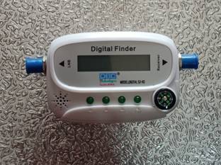 GoodsBazaar Satellite Finder with Buzzer sound compass with led Screen Suitable for All Dth DBC STF-A06 Digital Satellite Signal Finder for All Dish DTH Cable TVs DB Meter Non-magnetic Engineer's Precision Level
