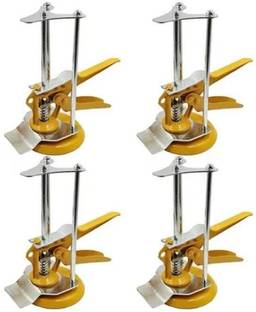 Godavari Tile Lifting Adjuster Leveler PACK OF 4 Tile Lifting Adjuster Positioner Leveler Non-magnetic PACK OF 4 Magnetic Line Level