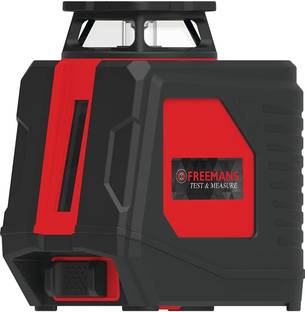 FREEMANS PRO-LL25 Test & Measure Green Beam Self Levelling 25m Cross Laser With Magnetic Line Level