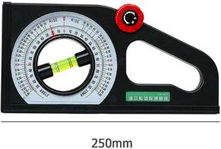 TileCrafted Slope Measuring Tool Slope Gauge Measuring Gradient Level Ruler Instrument Magnetic Multifunction Slope Angle Meter Magnetic Engineer's Precision Level