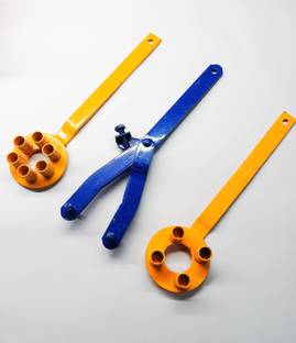 4MECH Heavy Duty 2 Clutch Holder + Magnet Scissor ( Kenchi) Multivehicle Tool Lever Tool