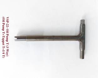 VIRATTOOLS Oil Pump Gear Open T Multiple Use (3 Way) (Oil Pump + Tappet-T +1/4-T Lever Tool