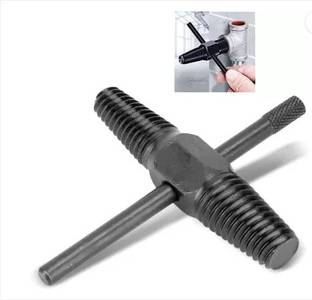 Mass Pro Pipe Broken Screw Extractor 1/2" + 3/4" Double Head Stud Bolt Remover Lever Tool