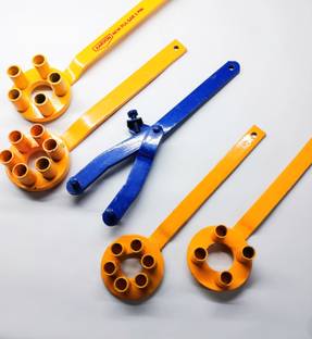 4MECH Multivehicle Heavy Duty 4 Clutch Holder + Magnet Scissor ( Kenchi) (Pack of 5) Vehicle Tool Kit