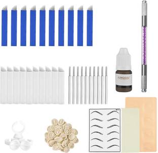 HANNEA Microblading Eyebrow Pen Needle Kit Microblading Eyebrow Pen Kit Permanent Tattoo Kit