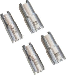 4MECH MULTIBIKES CLUTCH NUT SOCKET SET (2 x SUPER SPLENDOR, 2 x PULSER/STAR CITY) Vehicle Tool Kit
