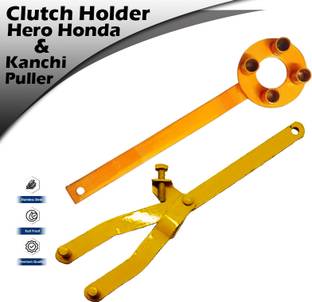 ARQEST Clutch Holder 4 Pin Multi-Vehicle Variator Remover Puller Tool Kanchi Pullar Vehicle Tool Kit