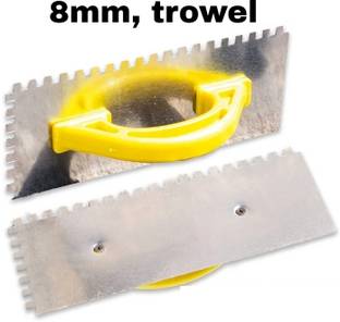 NEWHANDTOOLS 2pis notched trowel (8mm) Lever Tool