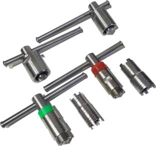 4MECH PULSAR+STAR CITY+SUPER SPLENDOR+HERO/ACTIVA Magnet Puller with 2 CLUTCH NUT Lever Tool