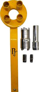 BYTE FORGE HEAVY 4 PIN CLUTCH TOOL WITH SOCKET COMBO SET Lever Tool