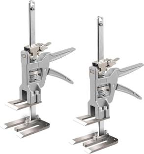 TILFIXER Hand Lifting Jack Tool, Height Adjustable Furniture Jack Lifter, Heavy Duty Lever Tool