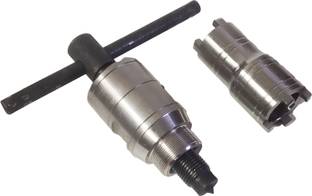 4MECH 2 IN 1, SUPER SPLENDOR/HERO HONDA Magnet Puller with SUPER / HERO Clutch Nut Lever Tool