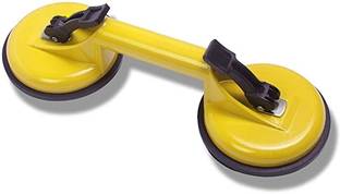 HBD SALES Suction Cup Vacuum Lifter For Flat Tile, Glass, Granite, Car Head Mirror (1 Pc) Lever Tool