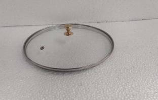 Indian Art Villa Glass Handi Lid 10" 10 inch Lid, Pack of 1