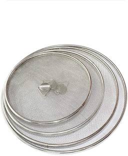 Fasam Food /Milk Cover / Multipurpose Net 4Pc 6 inch, 7 inch, 8 inch, 9 inch Lid Set 9 inch Lid Set, Pack of 4