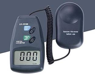Real Instruments Digital Lux Meter 1010B Upto 50,000 Lux LCD Display With Calibration Certificate Light Meter