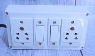 suwaa 2+2 extesion board switch board Plastic Light Socket