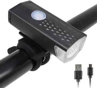 SPOKEFOX Cycle Headlight 300 lumens, 800mAh Battery USB Chargeable Waterproof 3 Modes LED Front Light