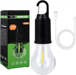 স্পেরো Unbreakable Hanging Clip Bulb 3 Modes Tent Lamp Emergency Light LED Bulb LED লেণ্টাৰ্ণ