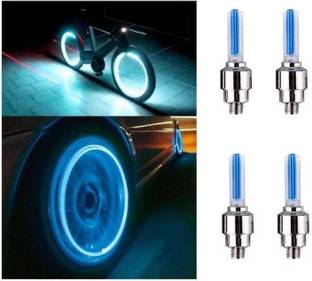 साइक्लेलाइट Cycle Tyre Valve Light Cycle Wheel Reflector LED व्हील रिफ्लेक्टर