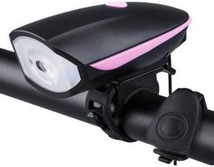 rebel 2-in-1 USB Rechargeable Bicycle Horn Light (3 modes) LED Front Light